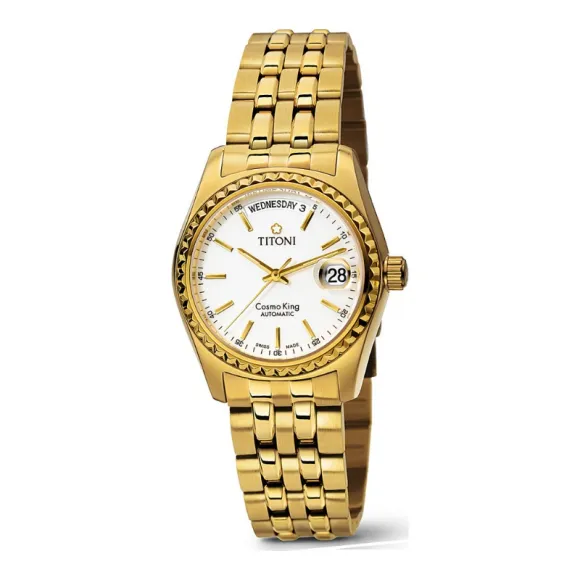 梅花/Titoni 宇宙系列 自动机械 男表 787 G-310